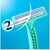 Бритва Gillette Simply Venus 2 одноразовая 2 шт. (3014260248642), изображение 3 Бритва Gillette Simply Venus 2 одноразовая 2 шт. (3014260248642), изображение 3