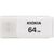USB флеш накопитель Kioxia 64GB U202 White USB 2.0 (LU202W064GG4) USB флеш накопитель Kioxia 64GB U202 White USB 2.0 (LU202W064GG4)