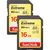 Карта памяти SanDisk 2x16GB SDXC class 10 UHS-1 (SDSDXNE-016G-GNCI2), изображение 2 Карта памяти SanDisk 2x16GB SDXC class 10 UHS-1 (SDSDXNE-016G-GNCI2), изображение 2