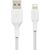 Дата кабель USB 2.0 AM to Lightning 1.0m white Belkin (CAA002BT1MWH), изображение 2 Дата кабель USB 2.0 AM to Lightning 1.0m white Belkin (CAA002BT1MWH), изображение 2