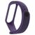 Ремешок для фитнес браслета BeCover Silicone для Xiaomi Mi Band 3/4 Purple (704129), изображение 2