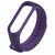 Ремешок для фитнес браслета BeCover Silicone для Xiaomi Mi Band 3/4 Purple (704129), изображение 3