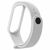 Ремешок для фитнес браслета BeCover Silicone для Xiaomi Mi Band 3/4 White (704650), изображение 3 Ремешок для фитнес браслета BeCover Silicone для Xiaomi Mi Band 3/4 White (704650), изображение 3