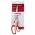 Ножницы Axent Shell, 21 cm, white and red (6305-06-A), изображение 2 Ножницы Axent Shell, 21 cm, white and red (6305-06-A), изображение 2