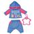 Аксессуар к кукле Zapf Набор одежды Baby Born Спортивный костюм для бега Голубой (830109-2), изображение 2 Аксессуар к кукле Zapf Набор одежды Baby Born Спортивный костюм для бега Голубой (830109-2), изображение 2