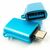 Переходник OTG USB - Micro-USB blue Dengos (ADP-020), изображение 2 Переходник OTG USB - Micro-USB blue Dengos (ADP-020), изображение 2