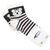 Носки UCS Socks в полоску (M0C0101-2119-5G-graypink) Носки UCS Socks в полоску (M0C0101-2119-5G-graypink)