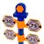 Игрушечное оружие Jazwares Nerf Nerf Elite Bulls-Eye Digital Target (NER0205), изображение 4 Игрушечное оружие Jazwares Nerf Nerf Elite Bulls-Eye Digital Target (NER0205), изображение 4