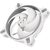 Кулер для корпуса Arctic BioniX P140 Grey/White (ACFAN00160A), изображение 4 Кулер для корпуса Arctic BioniX P140 Grey/White (ACFAN00160A), изображение 4
