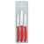 Набор ножей Victorinox SwissClassic из 3 предметов Красный (6.7111.3) Набор ножей Victorinox SwissClassic из 3 предметов Красный (6.7111.3)