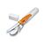 Набор столовых приборов Victorinox SwissClassic Table Set 3 шт Orange (6.7192.F9), изображение 2 Набор столовых приборов Victorinox SwissClassic Table Set 3 шт Orange (6.7192.F9), изображение 2