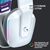 Наушники Logitech G733 Lightspeed Wireless RGB Gaming Headset White (981-000883), изображение 4 Наушники Logitech G733 Lightspeed Wireless RGB Gaming Headset White (981-000883), изображение 4