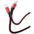 Дата кабель USB 2.0 AM to Lightning 1.0m Jagger T-L814 Red T-Phox (T-L814 red), изображение 2 Дата кабель USB 2.0 AM to Lightning 1.0m Jagger T-L814 Red T-Phox (T-L814 red), изображение 2