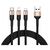 Дата кабель USB 2.0 AM to Lightning + Micro 5P + Type-C 1.2m T-F815 T-Phox (T-F815 Mix Black/Gold) Дата кабель USB 2.0 AM to Lightning + Micro 5P + Type-C 1.2m T-F815 T-Phox (T-F815 Mix Black/Gold)