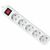 Сетевой удлинитель Defender S530 3.0 m 5 роз switch white (99242) Сетевой удлинитель Defender S530 3.0 m 5 роз switch white (99242)