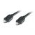 Кабель мультимедийный Optical Toslink M-M 1m black REAL-EL (EL123500036) Кабель мультимедийный Optical Toslink M-M 1m black REAL-EL (EL123500036)