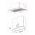 Вытяжка кухонная Borgio Slim-Box (TR) 70 Inox (РН015995), изображение 6 Вытяжка кухонная Borgio Slim-Box (TR) 70 Inox (РН015995), изображение 6