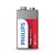 Батарейка Philips Крона 6LR61 Power Alkaline * 1 (6LR61P1B/10), изображение 2 Батарейка Philips Крона 6LR61 Power Alkaline * 1 (6LR61P1B/10), изображение 2