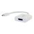 Перехідник C2G USB-C to DP white (CG80520), зображення 3 Перехідник C2G USB-C to DP white (CG80520), зображення 3