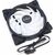Кулер для корпуса PcСooler Halo Fixed Color Fan, изображение 3 Кулер для корпуса PcСooler Halo Fixed Color Fan, изображение 3
