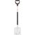 Лопата Fiskars Shovel White (1019602), изображение 4 Лопата Fiskars Shovel White (1019602), изображение 4