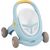 Коляска для кукол Smoby Миникисс 3в1 для прогулок Голубая (210207) Коляска для кукол Smoby Миникисс 3в1 для прогулок Голубая (210207)
