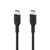 Дата кабель USB-С - USB-С, PVC, 1m, black Belkin (CAB003BT1MBK), изображение 2 Дата кабель USB-С - USB-С, PVC, 1m, black Belkin (CAB003BT1MBK), изображение 2