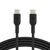 Дата кабель USB-С - USB-С, PVC, 1m, black Belkin (CAB003BT1MBK) Дата кабель USB-С - USB-С, PVC, 1m, black Belkin (CAB003BT1MBK)