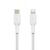 Дата кабель USB 2.0 AM to Lightning 1.0m BRAIDED white Belkin (CAA004BT1MWH), изображение 2 Дата кабель USB 2.0 AM to Lightning 1.0m BRAIDED white Belkin (CAA004BT1MWH), изображение 2