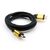 Кабель мультимедийный HDMI to HDMI 3.0 m V2.0 metal Vinga (VCPDCHDMI2VMM3BK), изображение 3 Кабель мультимедийный HDMI to HDMI 3.0 m V2.0 metal Vinga (VCPDCHDMI2VMM3BK), изображение 3