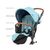 Коляска El Camino ME 1068 pale blue, изображение 3 Коляска El Camino ME 1068 pale blue, изображение 3