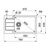 Мойка кухонная Franke Sirius S2D Slim 611-78 XL (143.0627.387), изображение 2 Мойка кухонная Franke Sirius S2D Slim 611-78 XL (143.0627.387), изображение 2