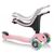 Самокат Globber GO UP SPORTY пастельно-розовый с подсветкой (452-210-3), изображение 3 Самокат Globber GO UP SPORTY пастельно-розовый с подсветкой (452-210-3), изображение 3