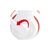 Наушники Gembird MHS-03 White/Red (MHS-03-WTRD), изображение 3 Наушники Gembird MHS-03 White/Red (MHS-03-WTRD), изображение 3