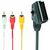 Кабель мультимедийный RCA - SCART, 1.8 m Cablexpert (CCV-519-001), изображение 2 Кабель мультимедийный RCA - SCART, 1.8 m Cablexpert (CCV-519-001), изображение 2