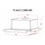 Витяжка кухонна Perfelli TL 6612 C WH 1000 LED, зображення 12 Витяжка кухонна Perfelli TL 6612 C WH 1000 LED, зображення 12