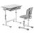 Парта со стулом FunDesk Piccolino III Grey (515966) Парта со стулом FunDesk Piccolino III Grey (515966)