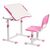 Парта со стулом FunDesk Olea Pink (516042), изображение 3 Парта со стулом FunDesk Olea Pink (516042), изображение 3