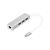 Концентратор Digitus USB-C - USB 3.0 3 Port Hub + Gigabit Ethernet (DA-70255) Концентратор Digitus USB-C - USB 3.0 3 Port Hub + Gigabit Ethernet (DA-70255)