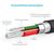 Дата кабель USB 2.0 AM to Micro 5P 1.8m V3 Powerline Space Gray Anker (A8133H11/A8133G11), изображение 5 Дата кабель USB 2.0 AM to Micro 5P 1.8m V3 Powerline Space Gray Anker (A8133H11/A8133G11), изображение 5
