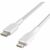 Дата кабель USB Type-С to Lightning 2.0m white Belkin (CAA004BT2MWH), изображение 3 Дата кабель USB Type-С to Lightning 2.0m white Belkin (CAA004BT2MWH), изображение 3