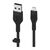 Дата кабель USB 2.0 AM to Lightning 1.0m SILICONE black Belkin (CAA008BT1MBK), изображение 2 Дата кабель USB 2.0 AM to Lightning 1.0m SILICONE black Belkin (CAA008BT1MBK), изображение 2