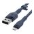 Дата кабель USB 2.0 AM to Lightning 1.0m SILICONE blue Belkin (CAA008BT1MBL), изображение 3 Дата кабель USB 2.0 AM to Lightning 1.0m SILICONE blue Belkin (CAA008BT1MBL), изображение 3