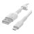 Дата кабель USB 2.0 AM to Lightning 1.0m SILICONE white Belkin (CAA008BT1MWH), изображение 3 Дата кабель USB 2.0 AM to Lightning 1.0m SILICONE white Belkin (CAA008BT1MWH), изображение 3