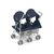 Коляска Cam TWIN FLIP синяя (850/27), изображение 3 Коляска Cam TWIN FLIP синяя (850/27), изображение 3