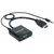 Переходник HDMI M to VGA F Manhattan (151450), изображение 2 Переходник HDMI M to VGA F Manhattan (151450), изображение 2