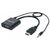 Переходник HDMI M to VGA F Manhattan (151450) Переходник HDMI M to VGA F Manhattan (151450)