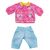 Аксесуар до ляльки Zapf Набір одягу Baby Born Кежуал сестрички Рожевий (828212-1) Аксесуар до ляльки Zapf Набір одягу Baby Born Кежуал сестрички Рожевий (828212-1)
