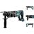 Перфоратор Makita SDS-PLUS LXT, 1,9Дж, 24мм (без АКБ и БП) (DHR241Z), изображение 4 Перфоратор Makita SDS-PLUS LXT, 1,9Дж, 24мм (без АКБ и БП) (DHR241Z), изображение 4