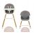 Стульчик для кормления MoMi Flovi dark grey (KRKA00020), изображение 4